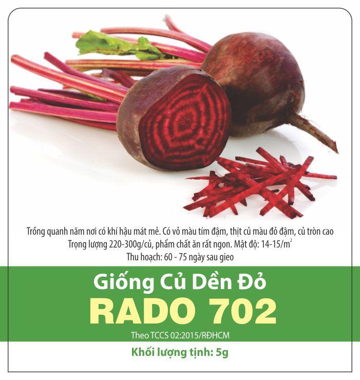 Hạt giống củ dền ngọt thanh, thơm ngon