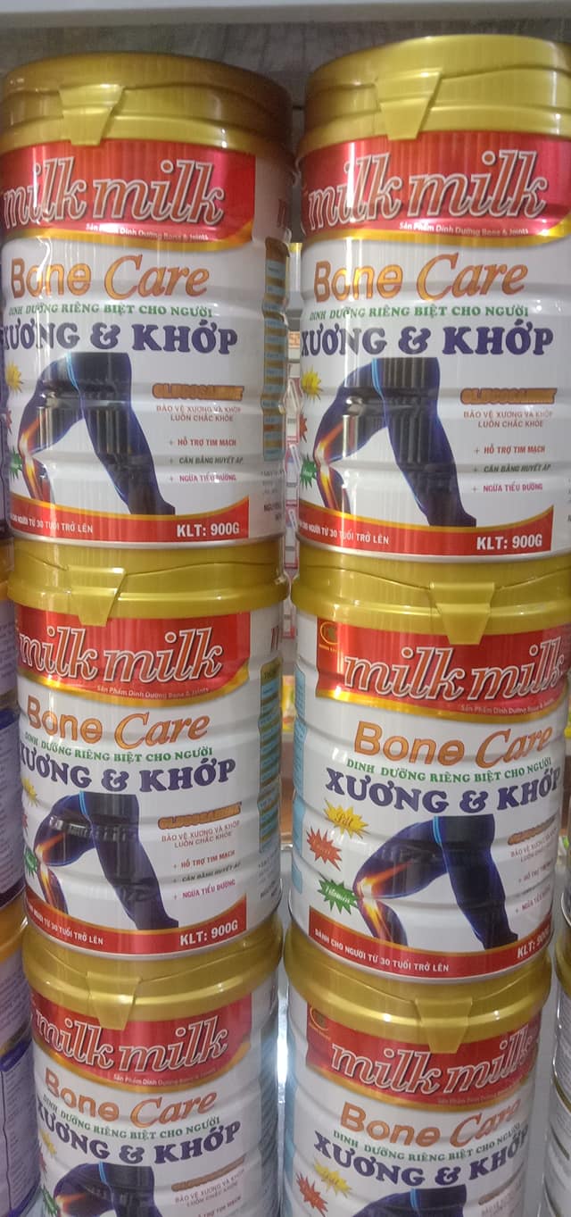 Sữa Milkmilk cho người xương khớp, tiểu đường, huyết áp lon 900g