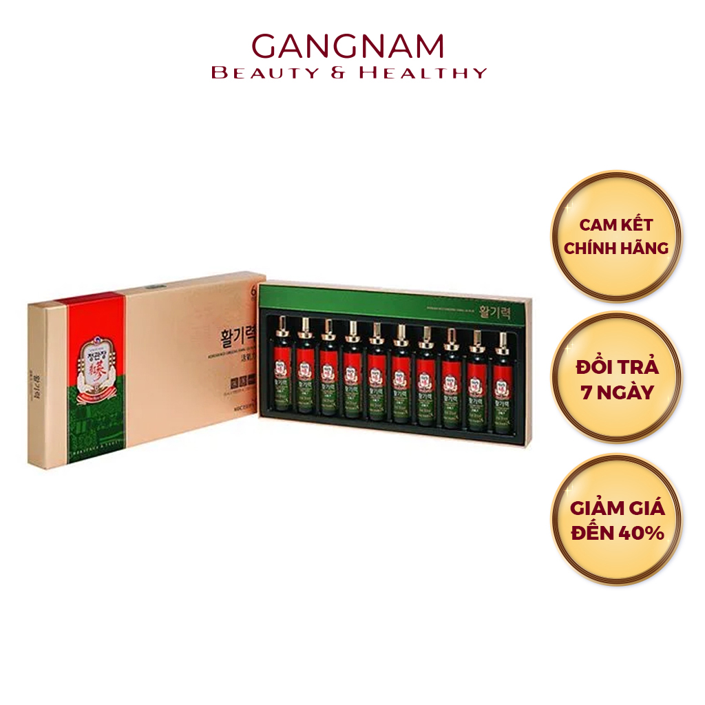 Nước Uống Hồng Sâm KGC Cheong Kwan Jang Vital Tonic Hwal Gi Ruk 20ml x 10