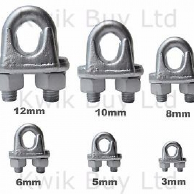 Ốc siết cáp - khóa cáp - cóc kẹp cáp - size 3mm, 5mm, 6mm, 8mm, 10mm, 12mm.