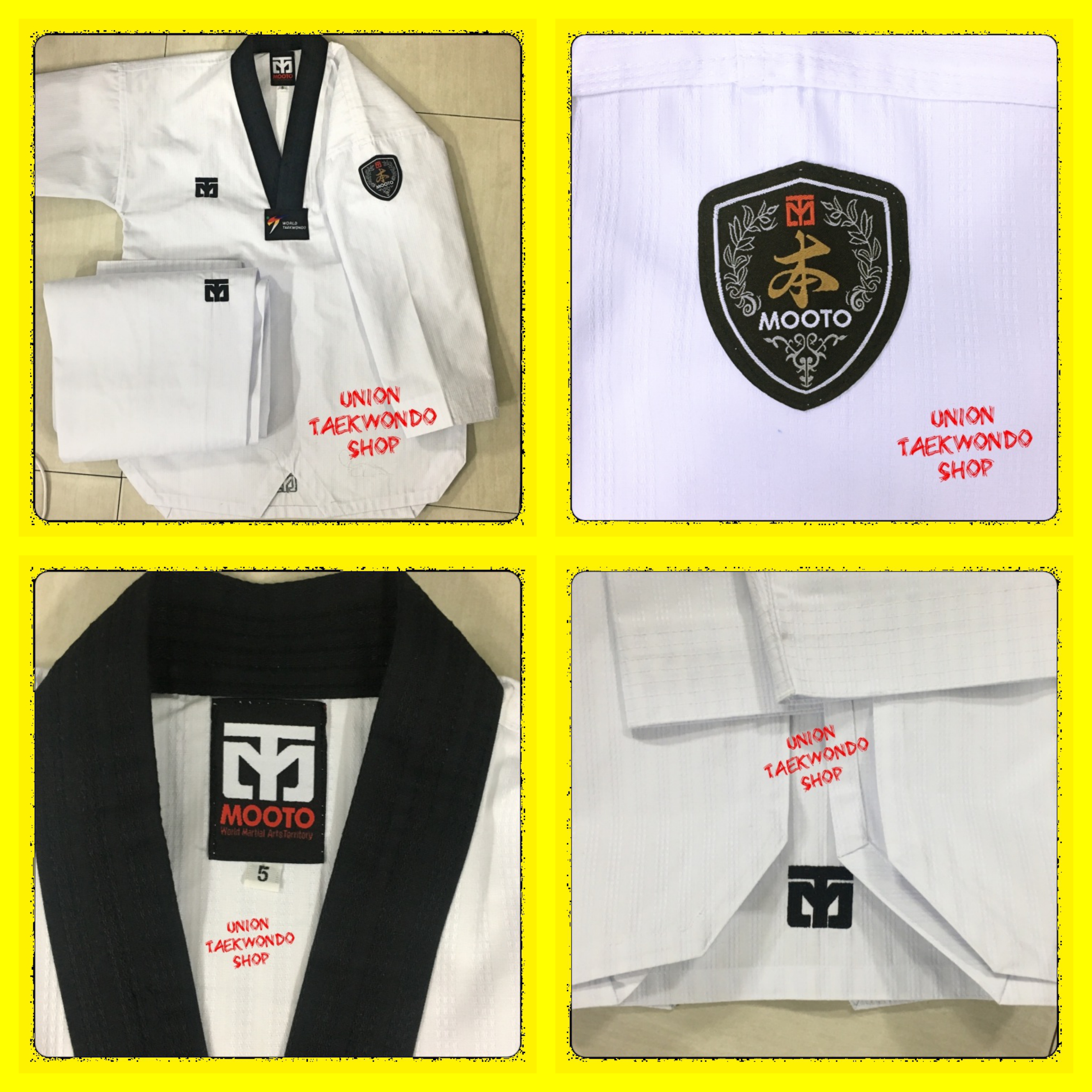 Võ Phục Taekwondo Mooto x UnionTaekwondoSHOP
