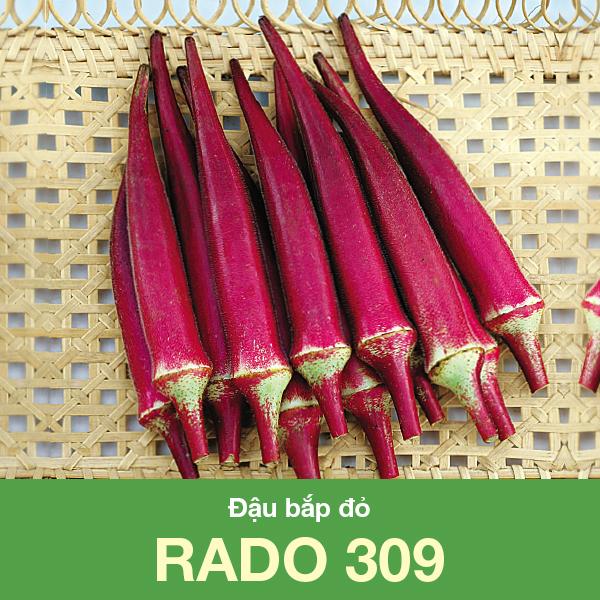 [HCM]Đậu bắp đỏ Rado 309_gói 2gram .