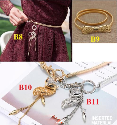 Đai váy kim loại - mặt cáo siêu đẹp