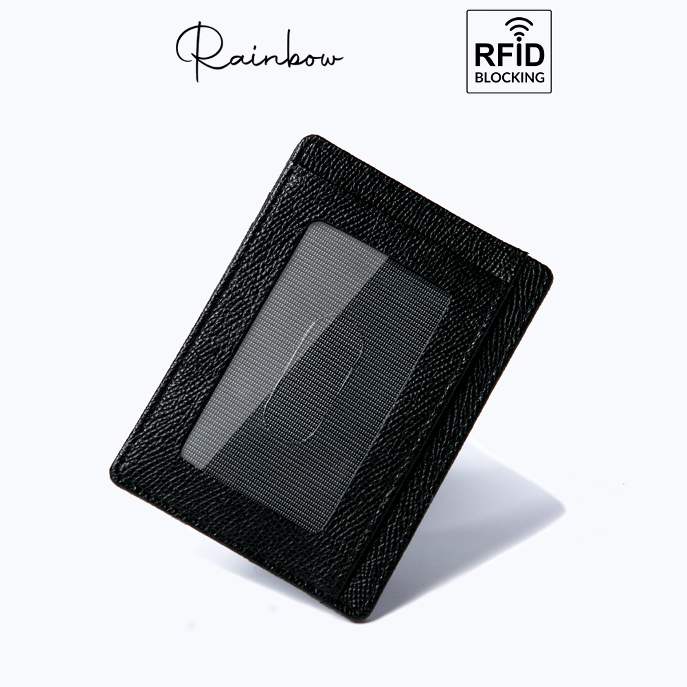 Ví da bò nhập khẩu Ý đựng namecard Rainbow CW001, được làm từ da thật cao cấp nhập khẩu từ Ý, thiết kế siêu mỏng, thông minh và tiện lợi