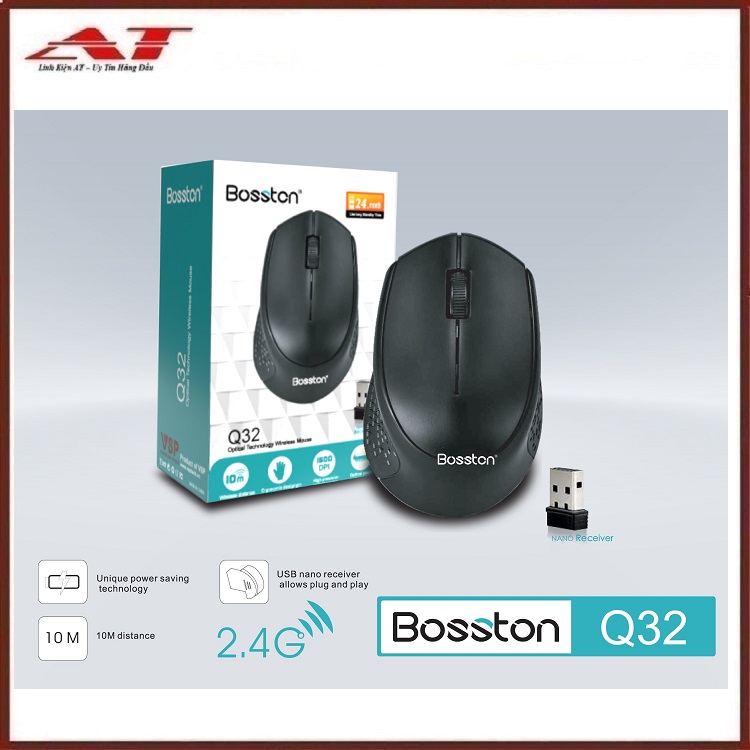 Chuột không dây bosston q32