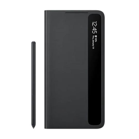 Bao da smart clear view kèm bút s-pen samsung galaxy s21 ultra - chính hãng