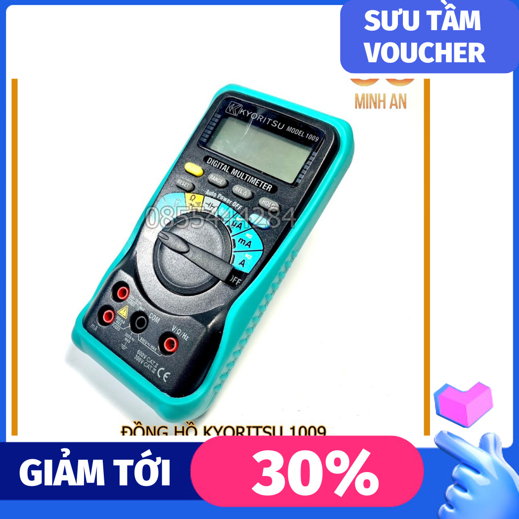 Đồng Hồ Vạn Năng Kyoritsu 1009 Bảo Hành 12 Tháng