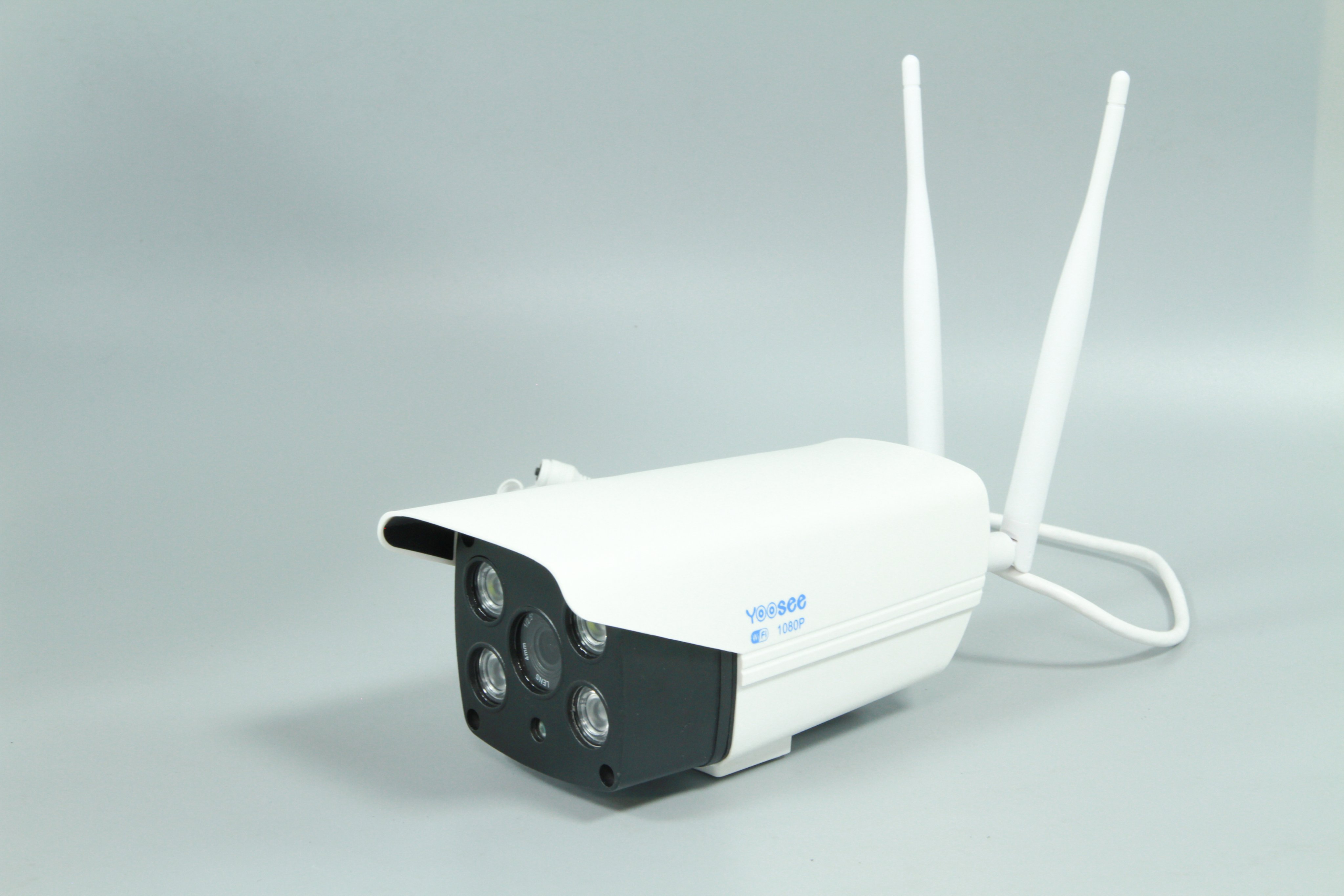 Camera wifi ngoài trời YOOSEE ZQ11A HD 720P, 2 đèn led hồng ngoại, đàm thoại 2 chiều, hỗ trợ thẻ nhớ lên đến 128G, cảnh báo chống trộm- hàng nhập khẩu
