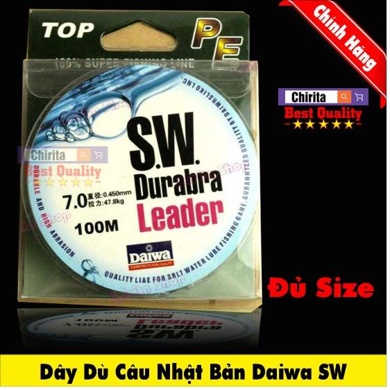 DÂY DÙ CÂU CÁ DAIWA NHẬT BẢN - CƯỚC DÙ CÂU CÁ SIÊU BỀN CAO CẤP 100M