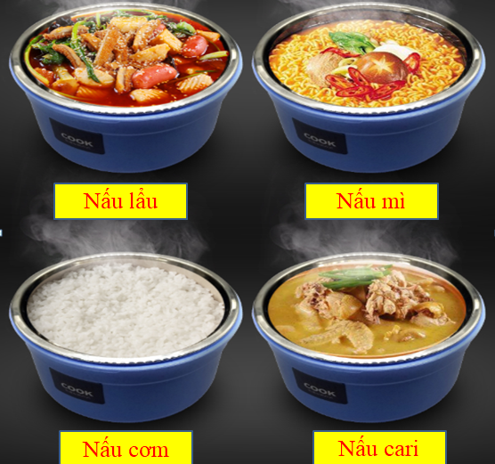combo gói và Hộp lẩu tự sôi 1200 ml siêu bền cho nấu cơm, canh, súp, luộc gà, luộc tôm, cua.....siêu tiện lợi