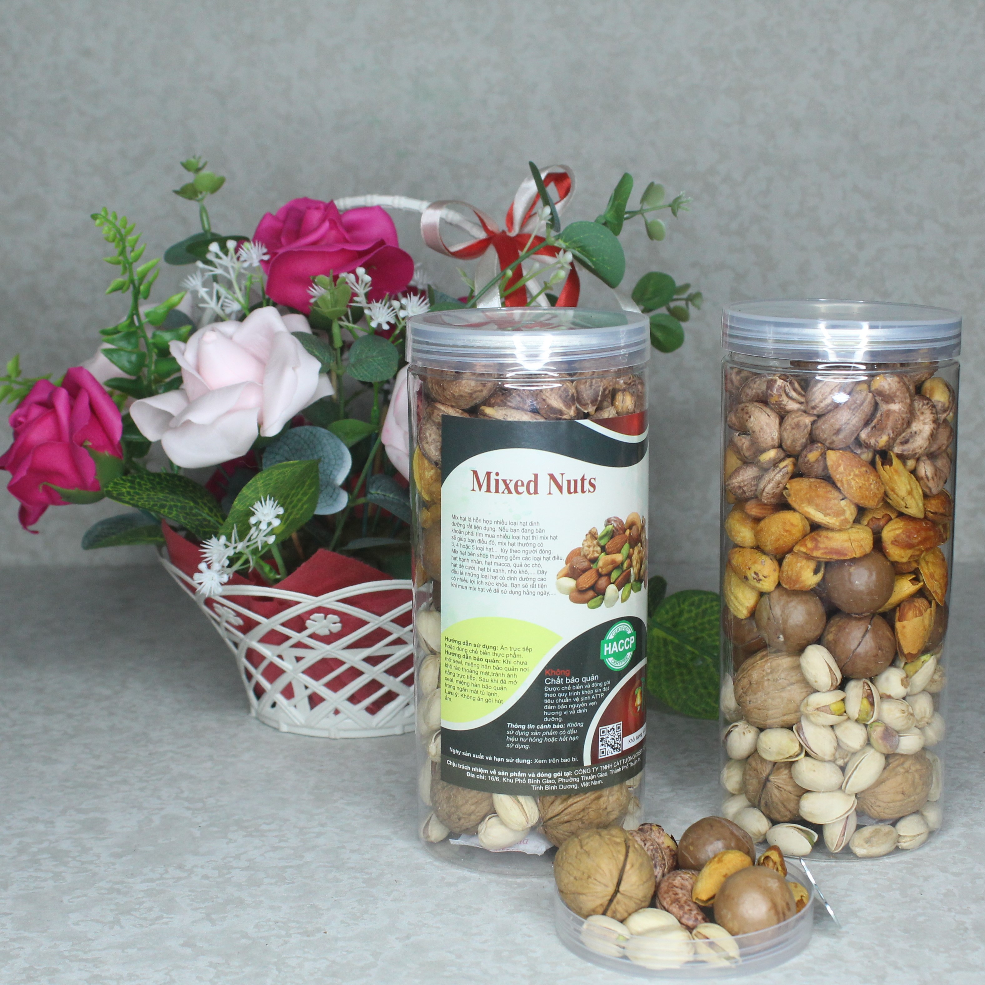 MIX QUẢ HẠT DINH DƯỠNG HẠT ĐIỀU, HẠNH NHÂN, MACCA, DẺ CƯỜI, ÓC CHÓ HÀNG MỚI + KEM KHÓA TÁCH 500G-1KG