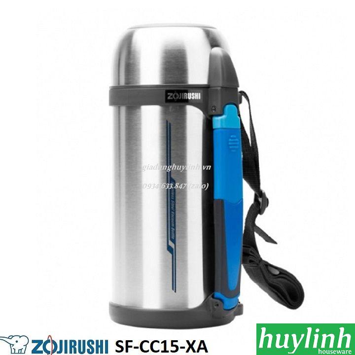 Bình giữ nhiệt nóng lạnh zojirushi sf-cc15-xa - 1.5 lít