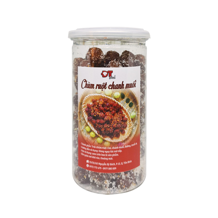 Chùm Ruột Chanh Muối DTFood Cực Ngon (500g)