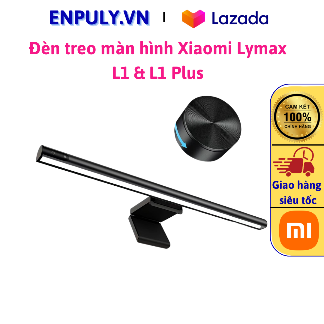 Thanh đèn LED Xiaomi Youpin gắn màn hình máy tính không dây Xiaomi Ecochain Lymax L1, L1 plus