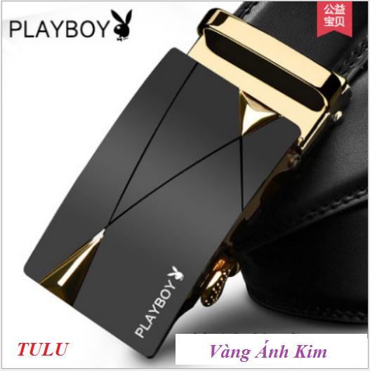 Thắt lưng nam da bò playboy