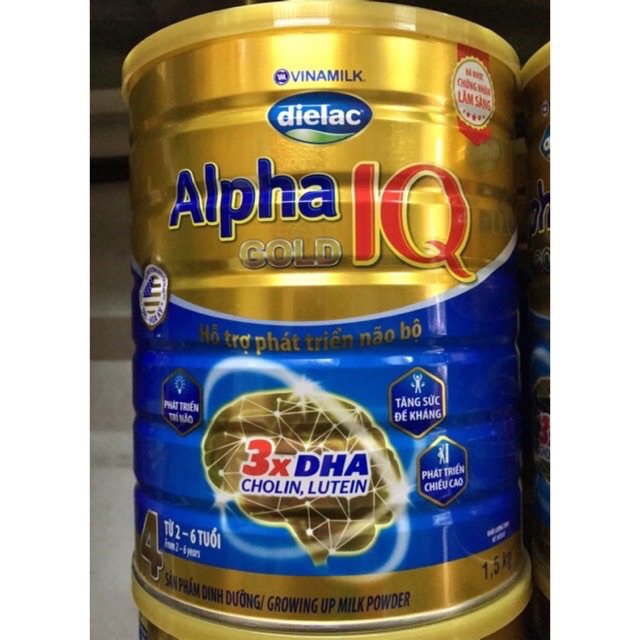 Sữa bột Dielac Alpha step 4 1,5kg