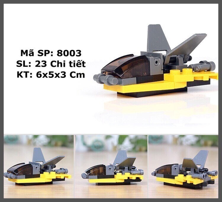 Combo đồ chơi trẻ em 3 xe ô tô xếp hình LEGO CITY từ 27 đến 32 chi tiết nhựa ABS cao cấp cho bé từ 4 tuổi trở lên phát triển trí tuệ và sáng tạo 5