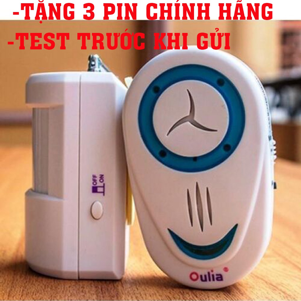 CHUÔNG BÁO KHÁCH chống trộm hồng ngoại
