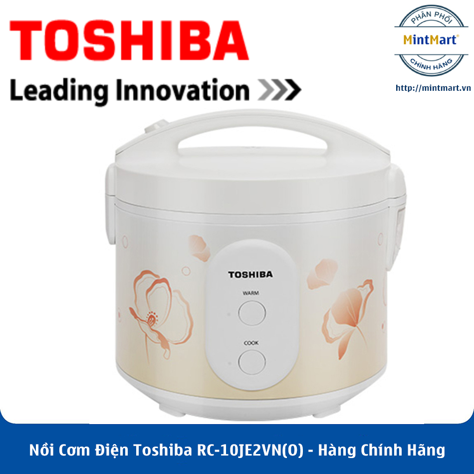 Nồi cơm điện toshiba rc-10je2vn - hàng chính hãng