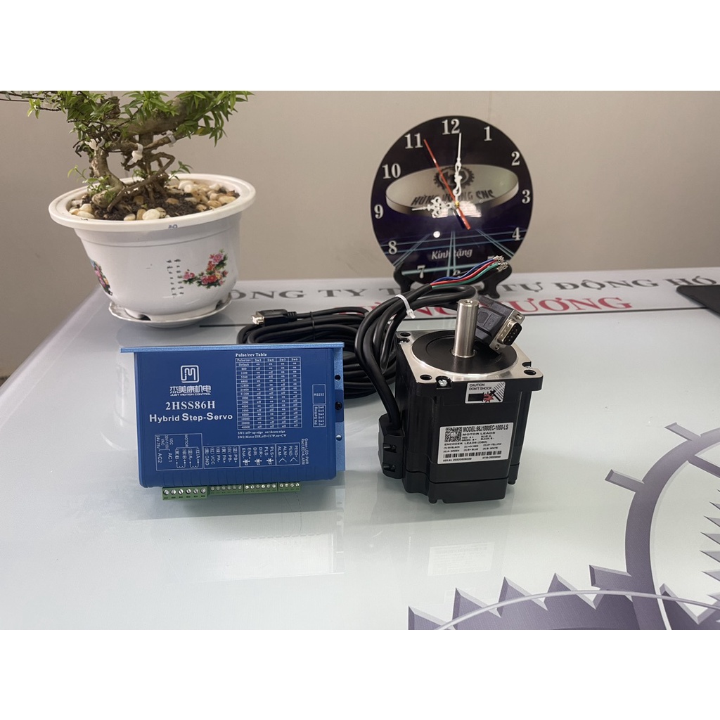 Bộ hybrid servo 4N.m JMC (Driver 2HSS86H & 86J1880EC-1000)