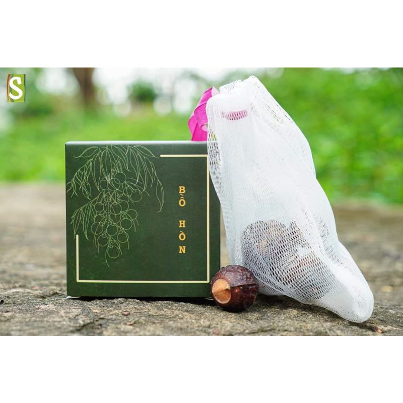 Bồ hòn tách hạt trường sơn xanh sinh dược- 40g+ túi lưới.