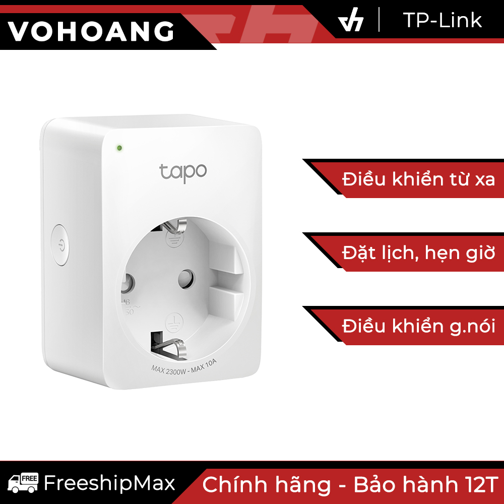 TP-LINK Tapo P100 - Ổ cắm Wi-Fi Thông Minh Nhỏ Gọn