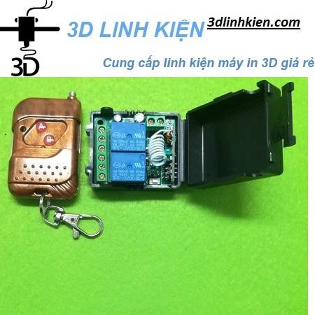 Module relay 2 kênh 12V điều khiển từ xa bằng remote RF315