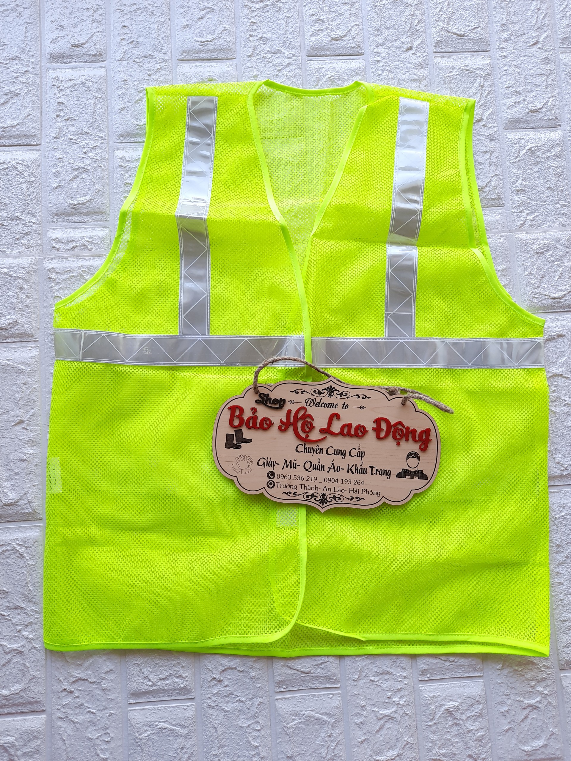 Áo GHILE Bảo Hộ Lao Động Áo Lưới Phản Quang