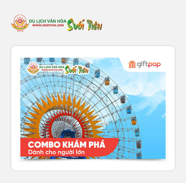 Suối Tiên - Combo Khám Phá Dành Cho Người Lớn