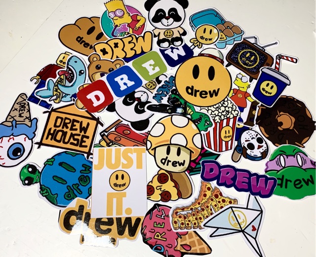 Sticker Drew sẽ đem đến cho bạn những trải nghiệm thú vị. Hãy tham gia khám phá và tìm kiếm điều thú vị trên những sản phẩm sticker vô cùng độc đáo và sáng tạo của Drew.