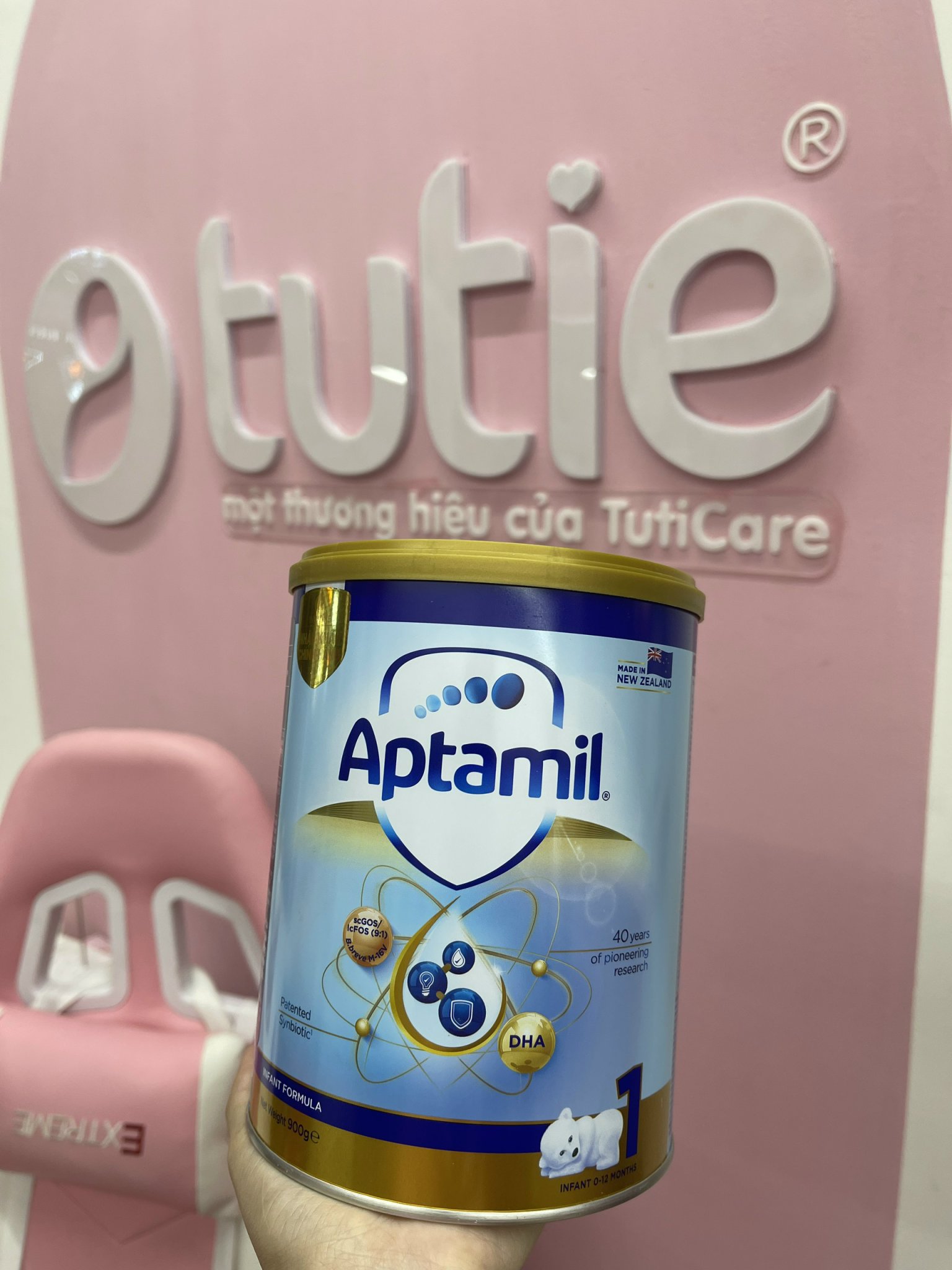 Sữa Aptamil NewZealand số 1 900g cho bé 0-12M
