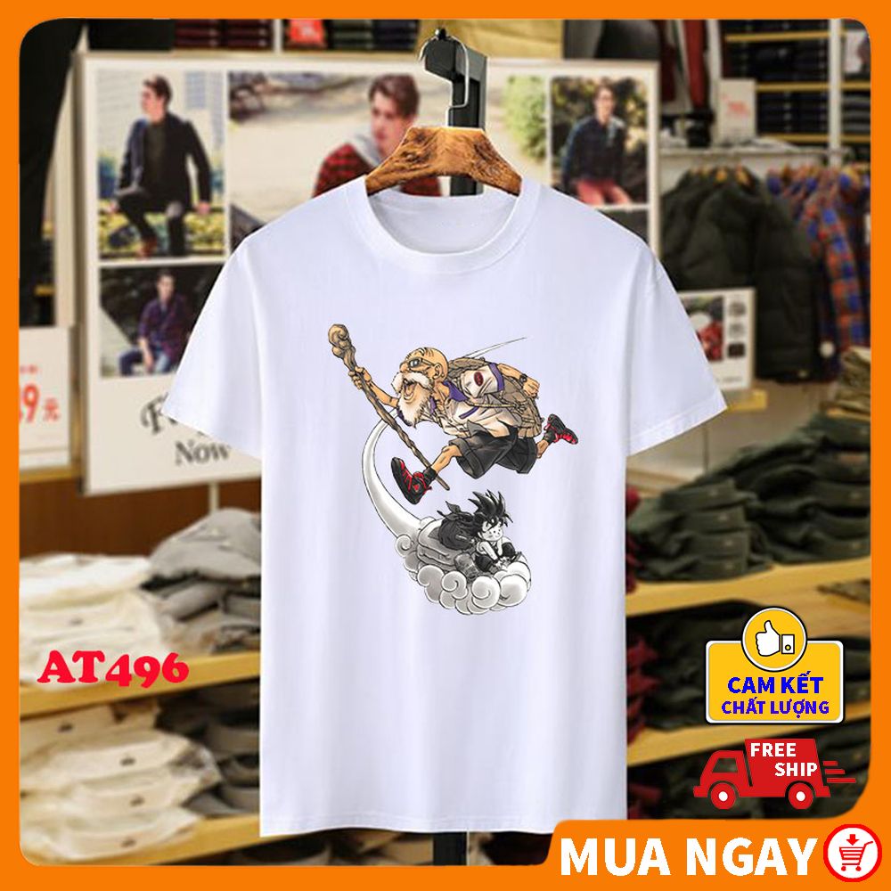 Áo thun nam nữ in hình Goku kid siêu CUTE vải thun mềm mịn rẻ đẹp thoáng mát thấm hút mồ hôi ABATI