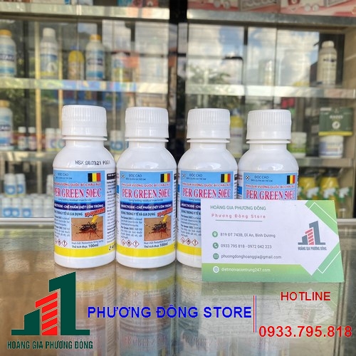 Thuốc diệt muỗi y tế và gia dụng Per Green 50EC