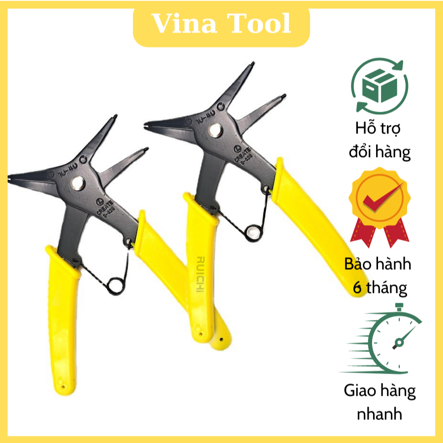 Kìm tháo phanh 2 đầu, kìm mở phe