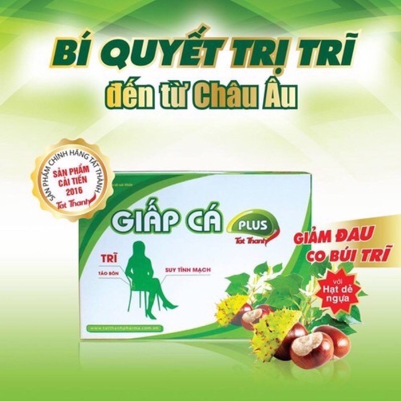 Viên giấp cá tất thành