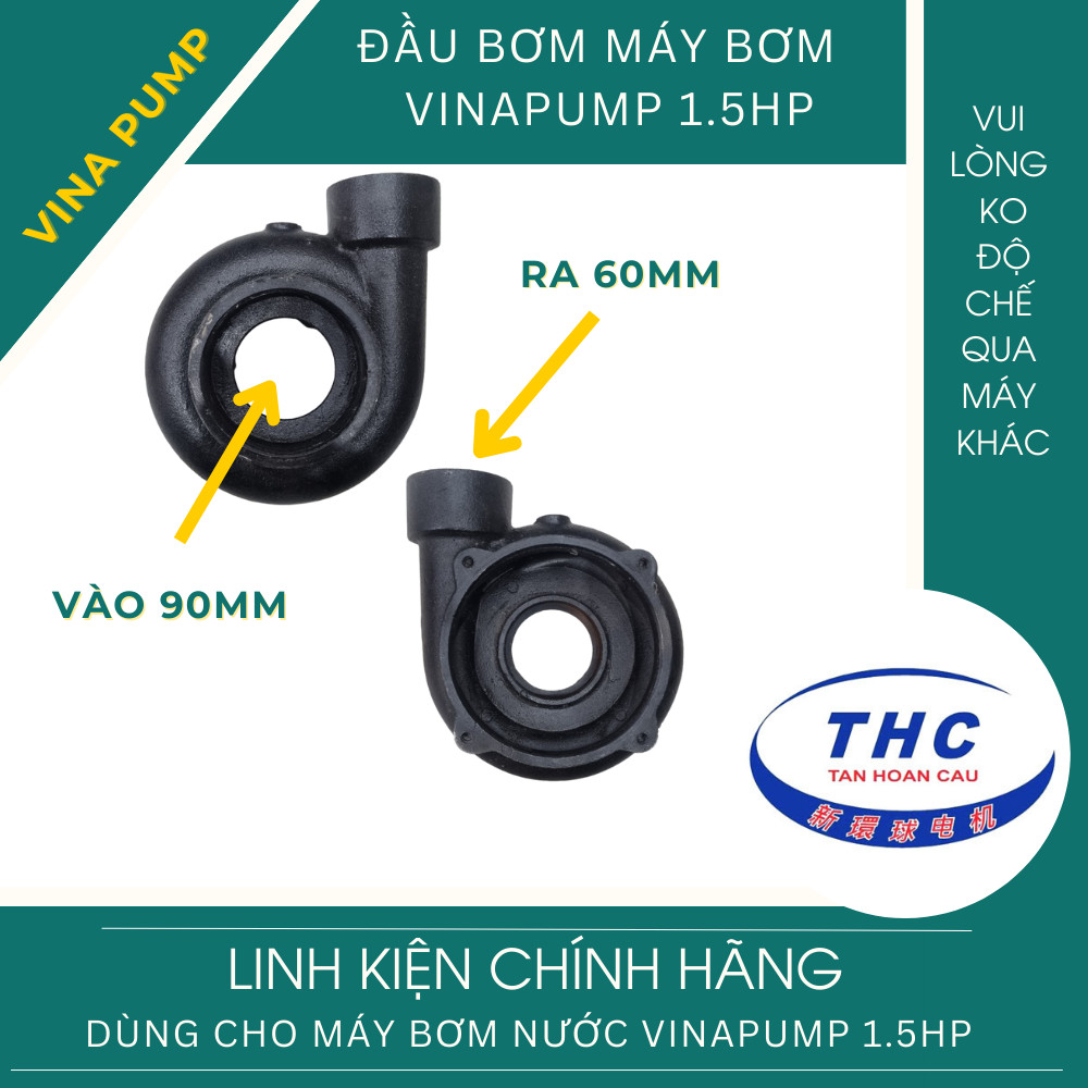 Đầu bơm nước vina pump tân hoàn cầu 1hp/1.5hp/2hp/3hp