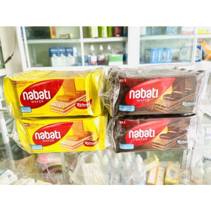 Combo 10 gói bánh Nabati giòn ngon xốp thơm 20G