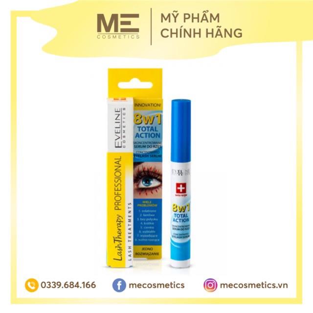 ☏  Huyết thanh dưỡng mi dài dày Eveline 8in1