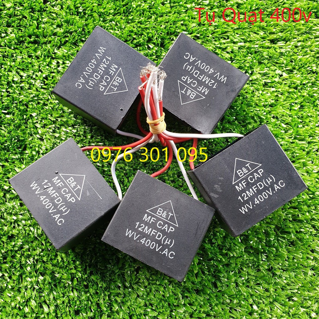 Tụ quạt các loại từ 1,5mf đến 22mf