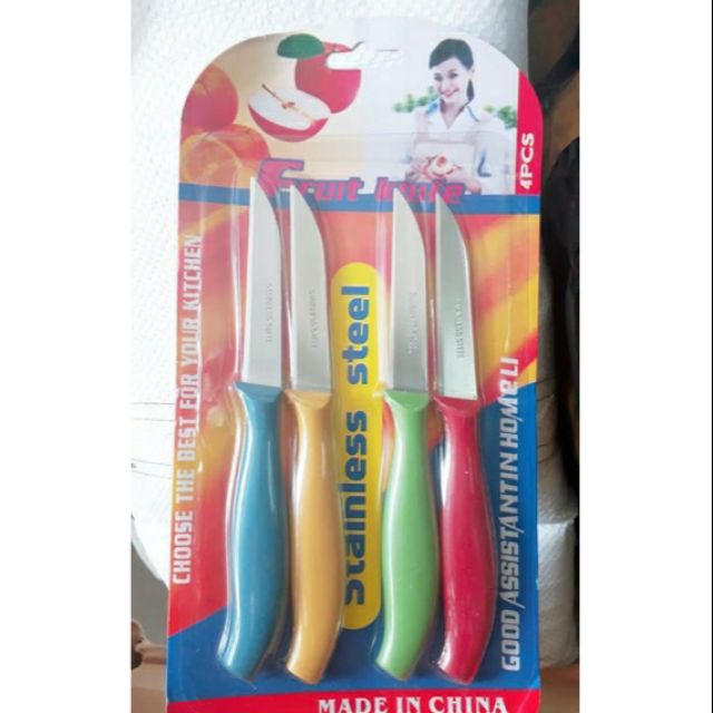 [HCM]Bộ 4 dao cắt tỉa trái cây Gia Phú