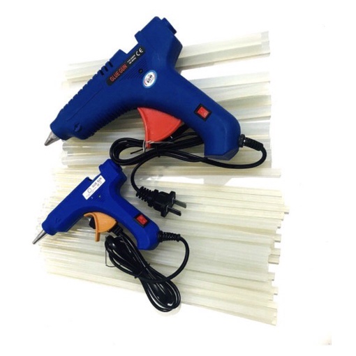 Súng bắn keo silicon lớn/nhỏ, 10 nến lớn/nhỏ - vpp Quế Anh (sỉ/lẻ)