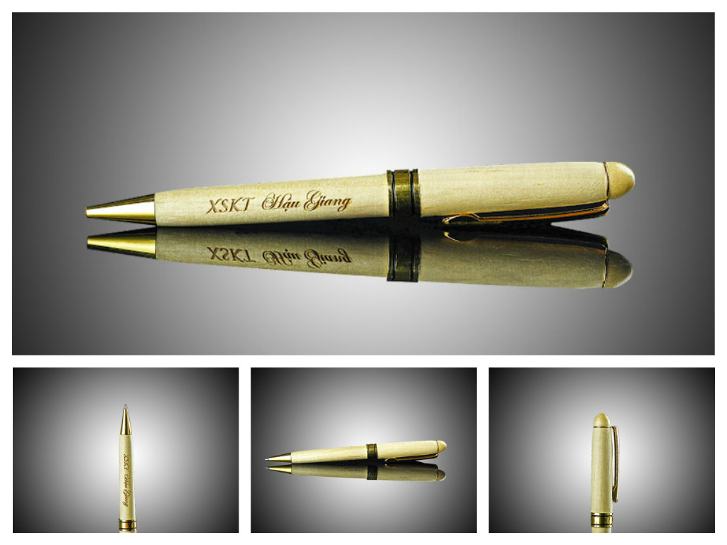 [HCM]Bút gỗ khắc tên - Quà tặng kỷ niệm bạn bè thầy cô tặng sếp