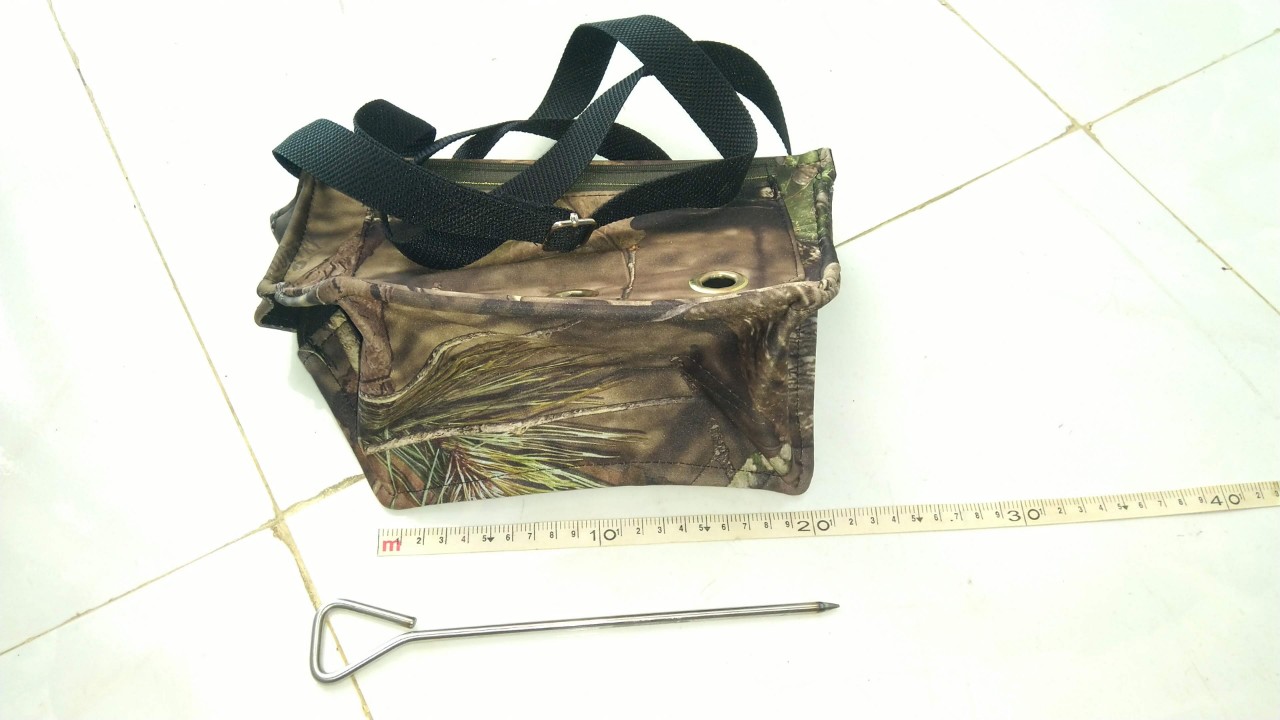 Túi đựng gà rừng, túi đựng gà mồi cao cấp tặng 1 xích gà