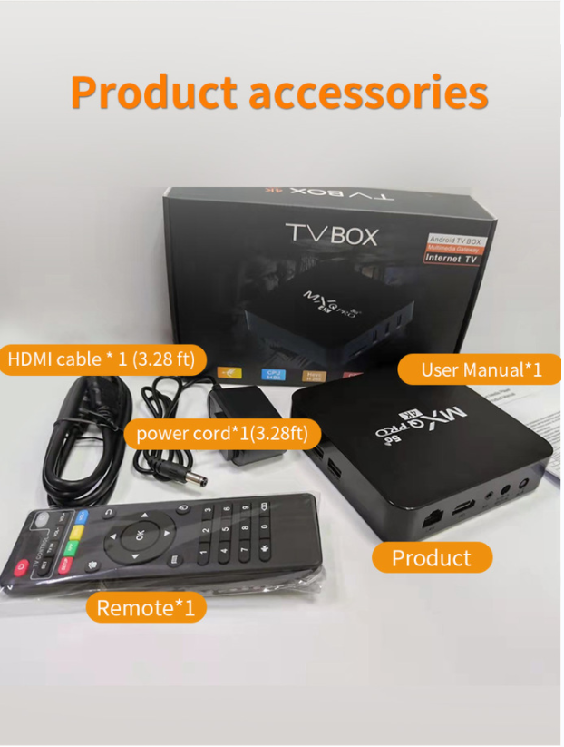 MXQ Pro Network TV Set Top Box, Android TV Box