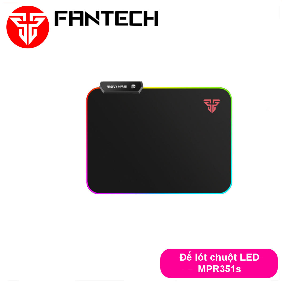 Đế lót di chuột đèn led rgb 7 chế độ khác nhau fantech mpr351s