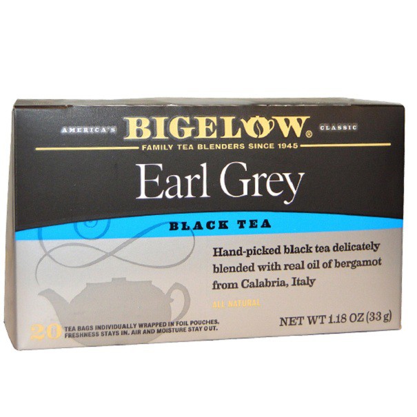 Trà đen Earl Grey Bigelow 33g/20 túi lọc