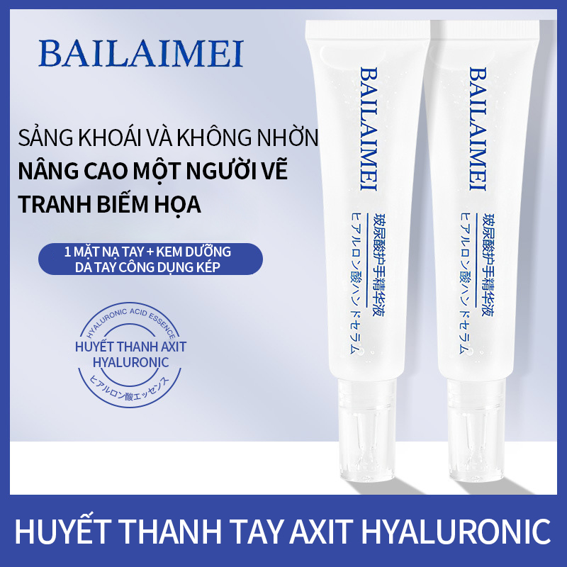 Hyaluronic Acid Kem dưỡng ẩm da tay BEATIZZA - Làm sạch lớp biểu bì tay, dưỡng ẩm và cấp nước, ngăn ngừa khô da