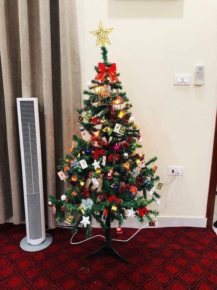 Cây thông noel cao cấp full phụ kiện