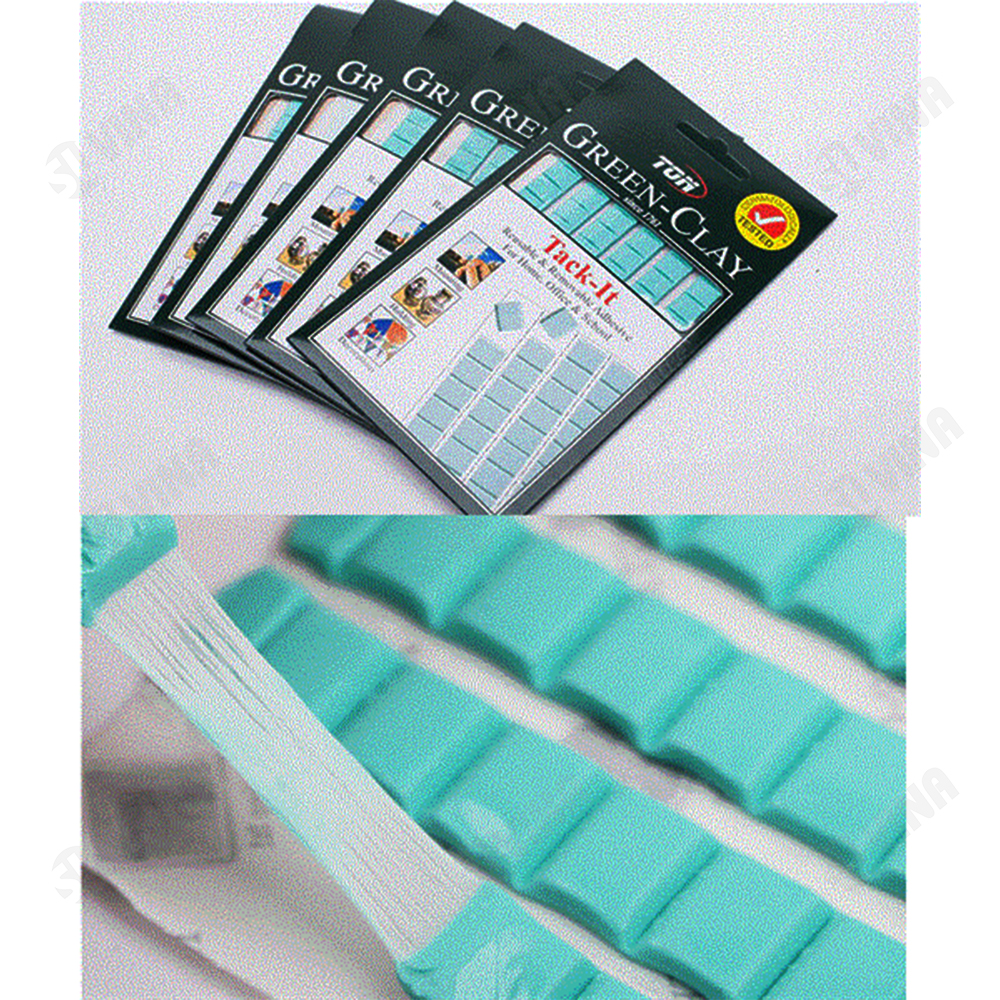 Keo Đa Năng Cố Định Móng Trưng Bày Trên Đế Hoặc Ngón Tay Giả, Keo Sáp Dính Nail Chắc Chắn, 102 Miếng, Không Độc Hại