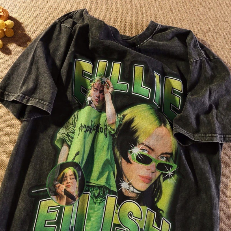 VdqF /Áo phông tay lỡ Billie Eilish!